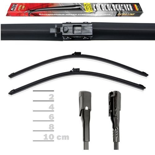Дворники AVS MBL-6055 (60+55см) крепление MBTL 1.1 (MERCEDES-BENZ A-Class, E-Class, CLA-Class)