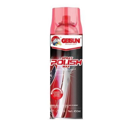 Воск жидкий GETSUN полировочный Spray Polish Wax (аэрозоль, 450мл) /24