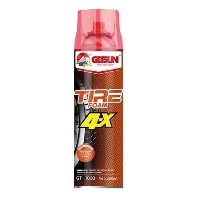 Очиститель шин (ПЕНКА) + кондиционер GETSUN GT-1008 Tire Foam (650мл, аэрозоль)